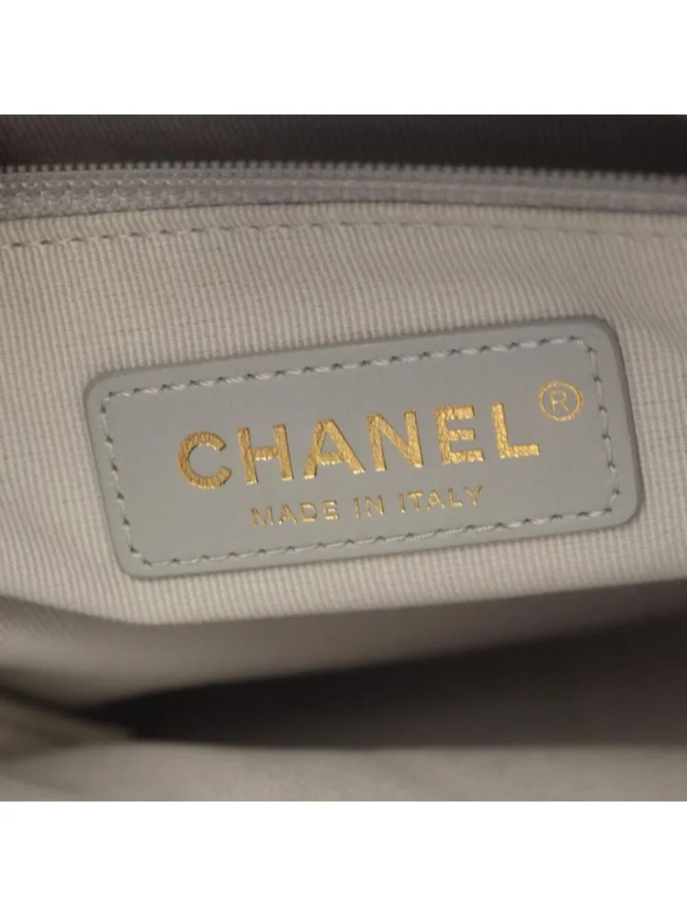 Chanel Shoulder Bag Quilted 2-Way White Lambskin